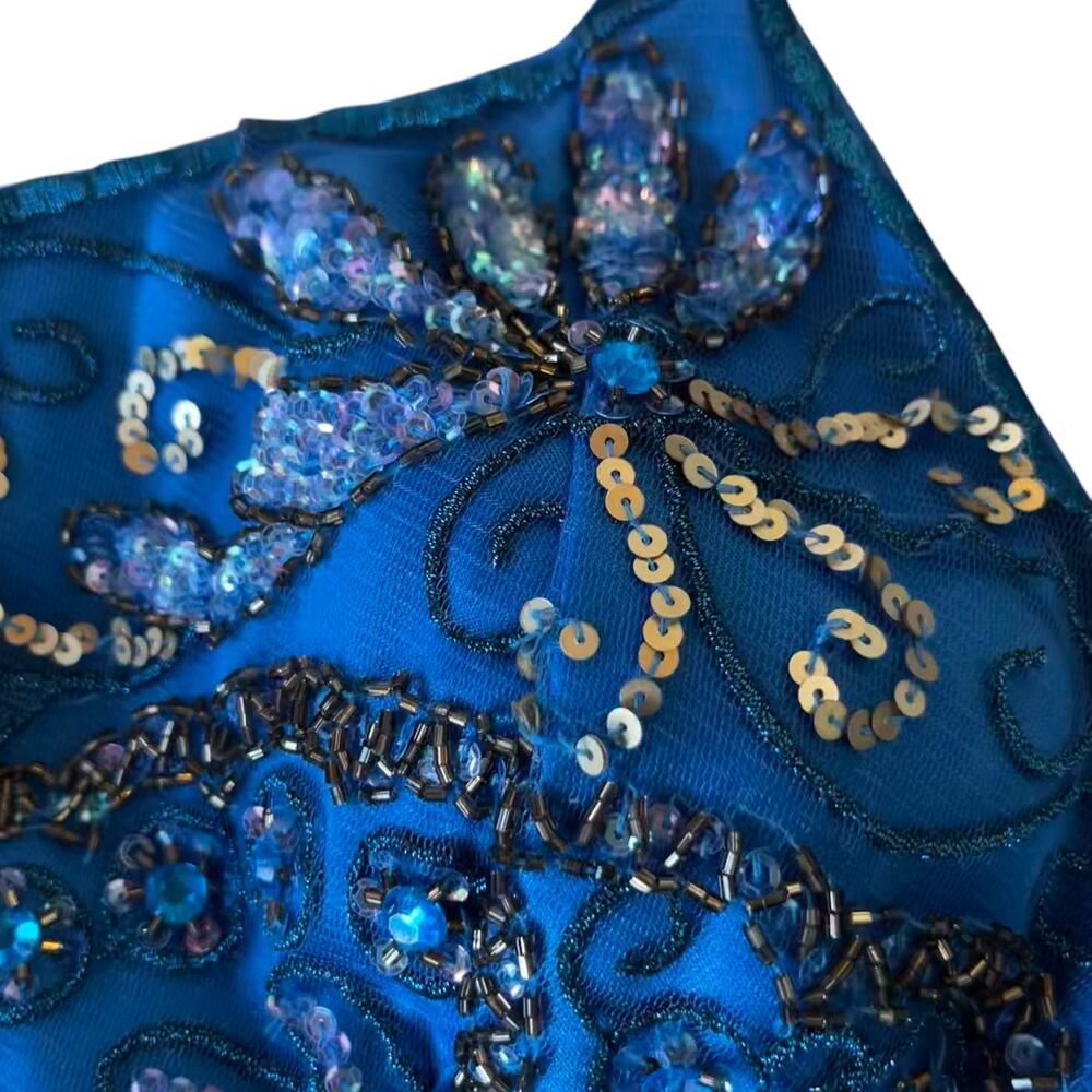 Sue Wong Dress Beaded Formal Gown - Picture 9 of 11